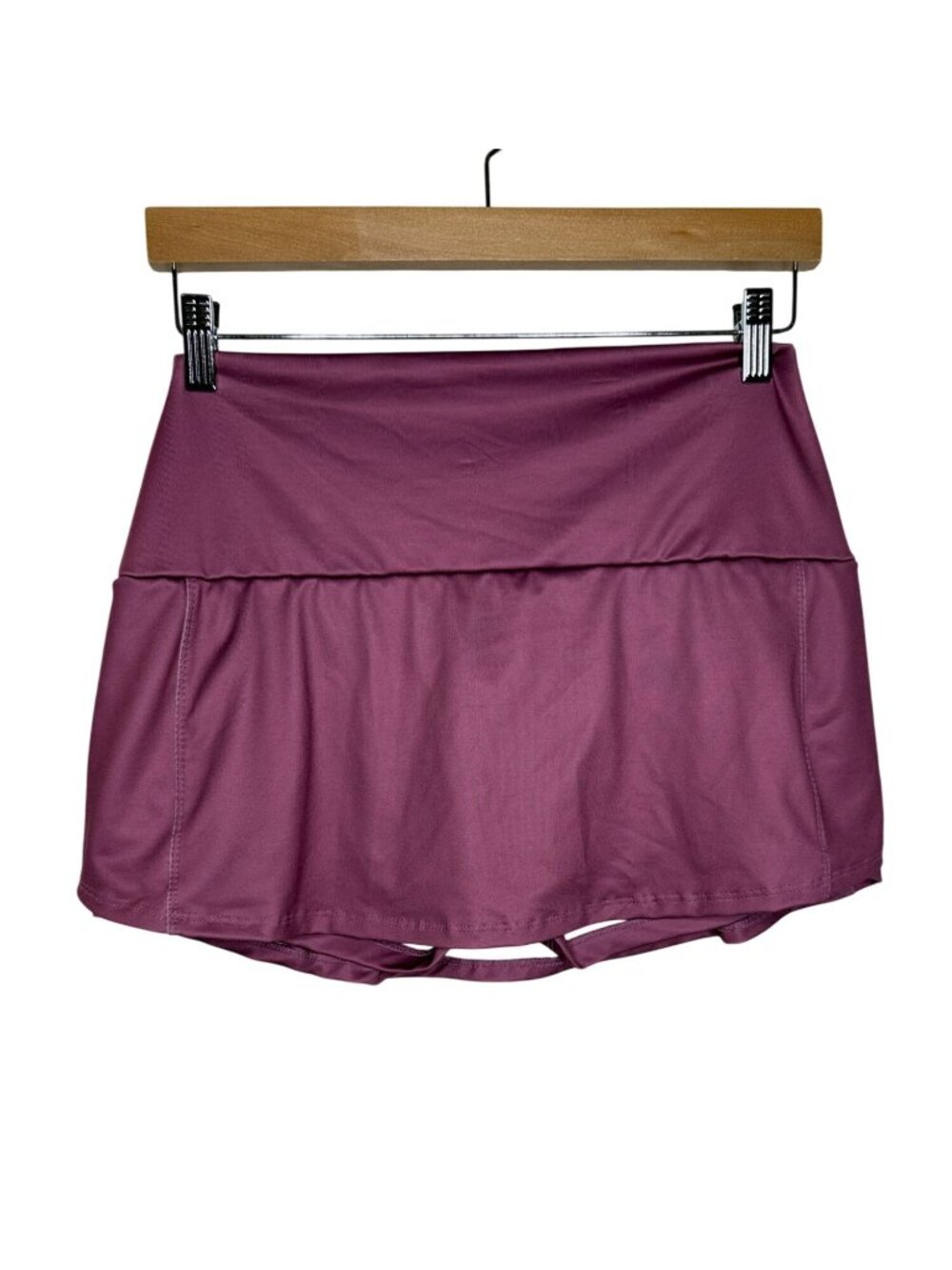 K-Swiss Medium Mauve Purple Tennis Skort Built In Shorts Sporty Athleisure